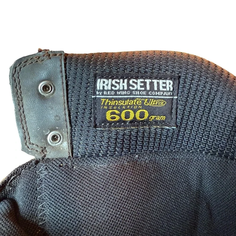 Red Wing Irish Setter Boots 13 ScentBan‎ Leather Waterproof Thinsulate Camo